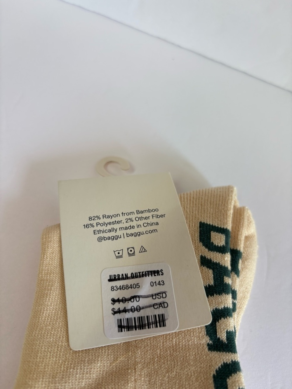 NWT BAGGU Ribbed Socks - Picture 4 of 11